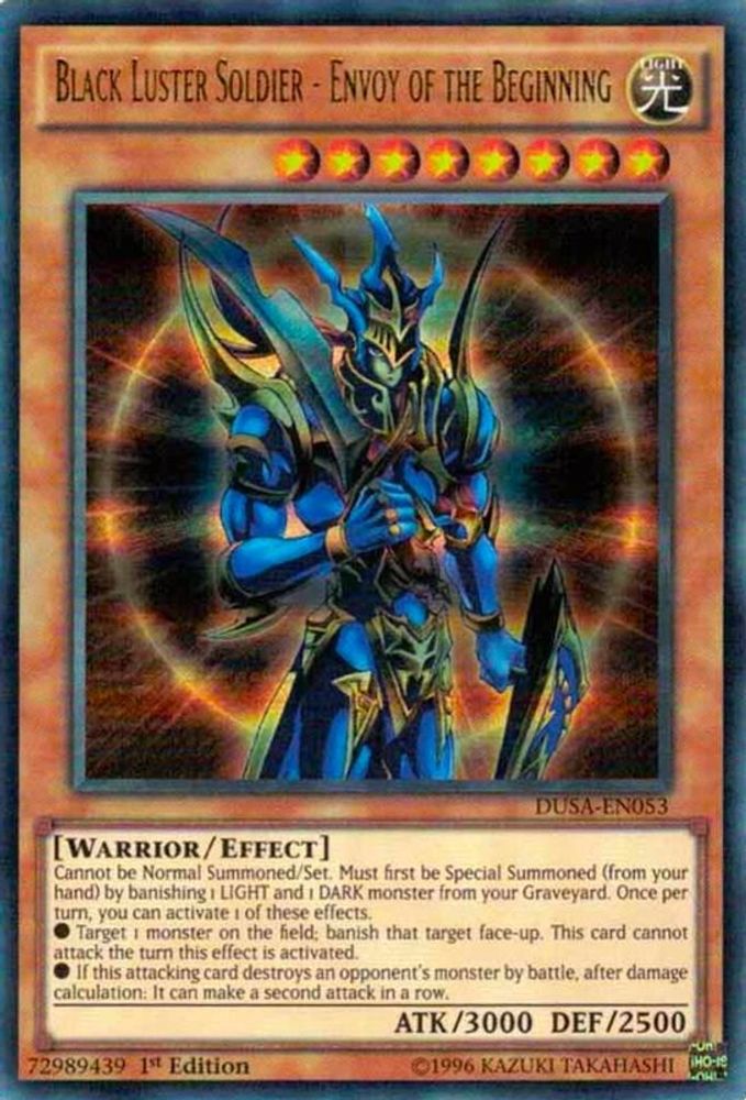 Black Luster Soldier - Envoy of the Beginning (DUSA-EN053) - Ultra Rare