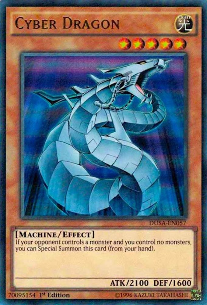 Cyber ​​Dragon [DUSA-EN057] Ultra Rare 