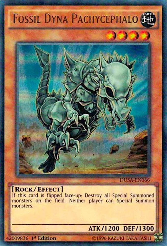 Fossil Dyna Pachycephalo (DUSA-EN066) - Ultra Rare