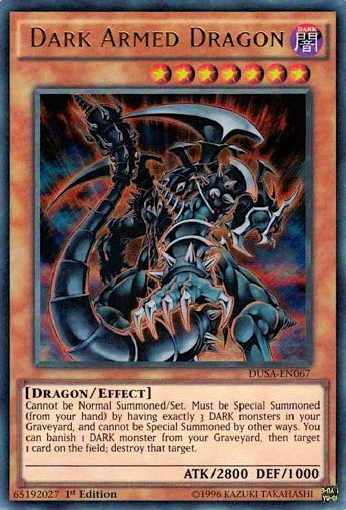 Dark Armed Dragon (DUSA-EN067) - Ultra Rare