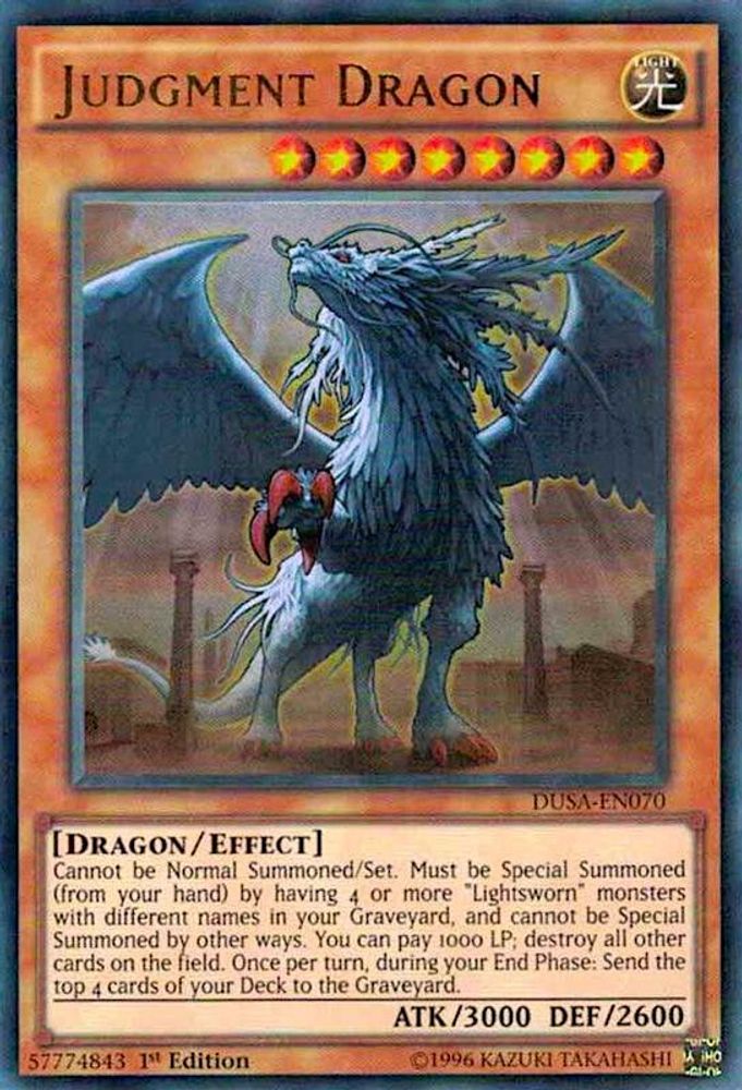 Judgment Dragon (DUSA-EN070) - Ultra Rare