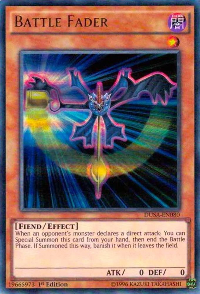 Battle Fader (DUSA-EN080) - Ultra Rare