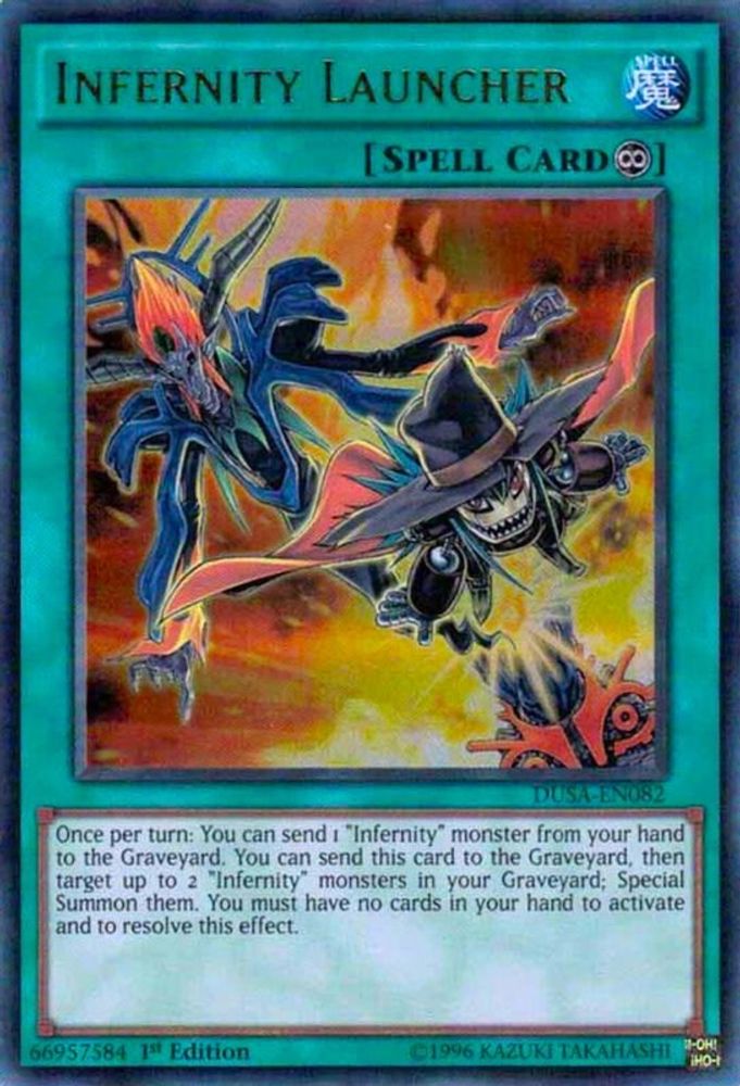 Infernity Launcher (DUSA-EN082) - Ultra Rare