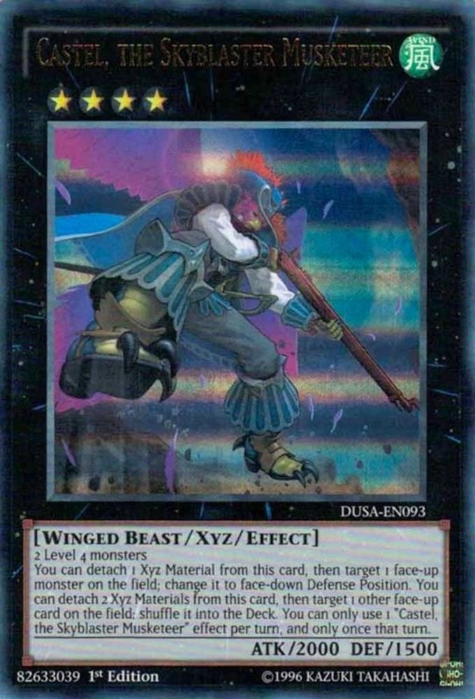 Castel, the Skyblaster Musketeer (DUSA-EN093) - Ultra Rare