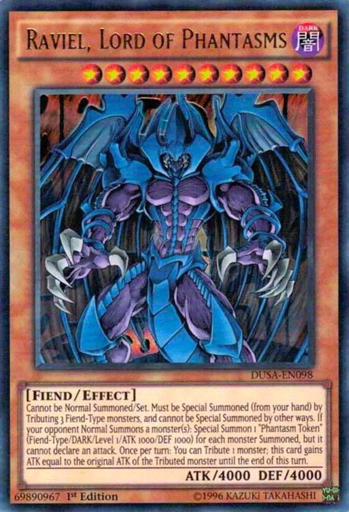 Raviel, Lord of Phantasms (DUSA-EN098) - Ultra Rare