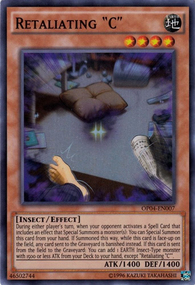 Retaliating "C" (OP04-EN007) - Super Rare