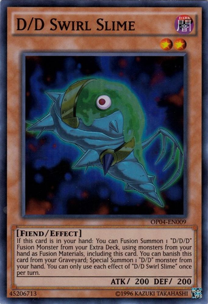 D/D Swirl Slime (OP04-EN009) - Super Rare