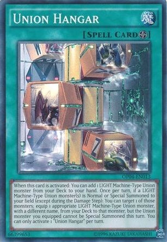 Union Hangar (OP04-EN013) - Super Rare