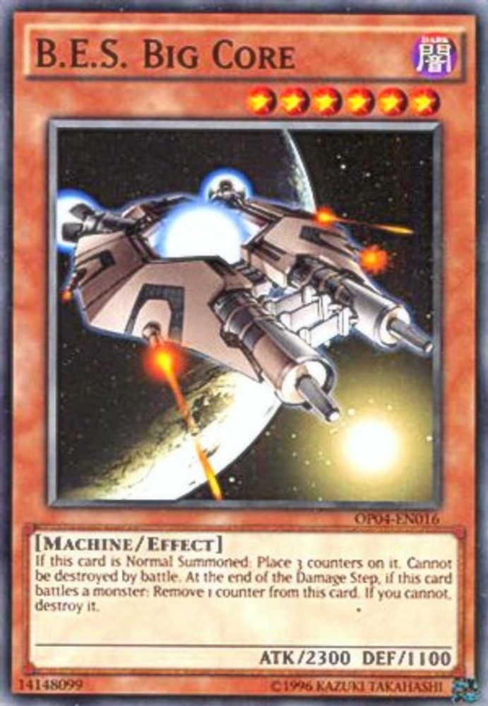 B.E.S. Big Core (OP04-EN016) - Common