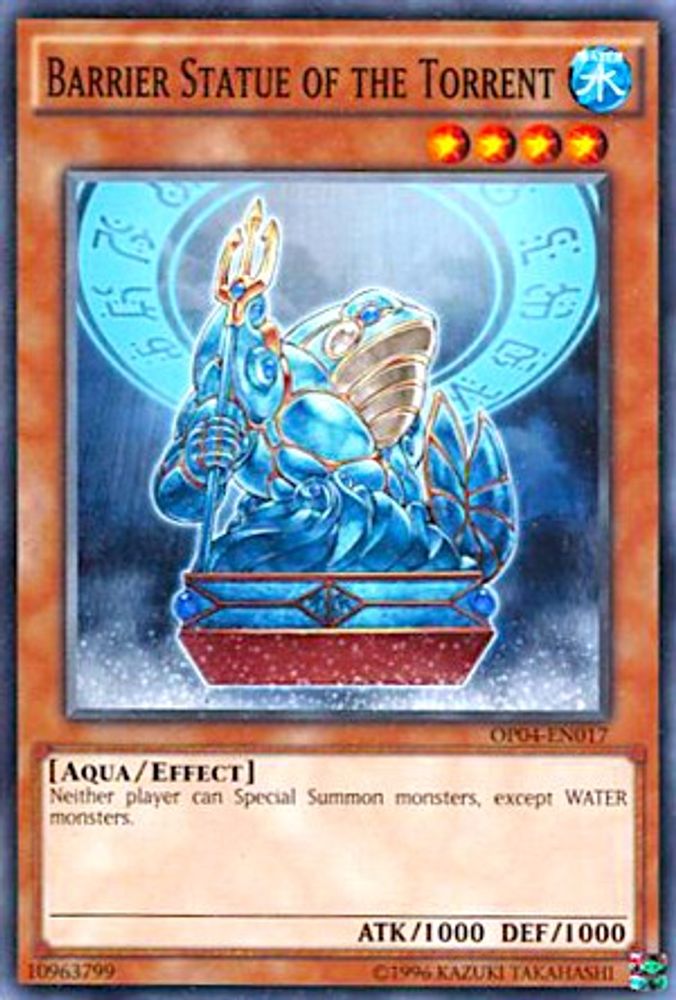 Barrier Statue of the Torrent (OP04-EN017) - Common