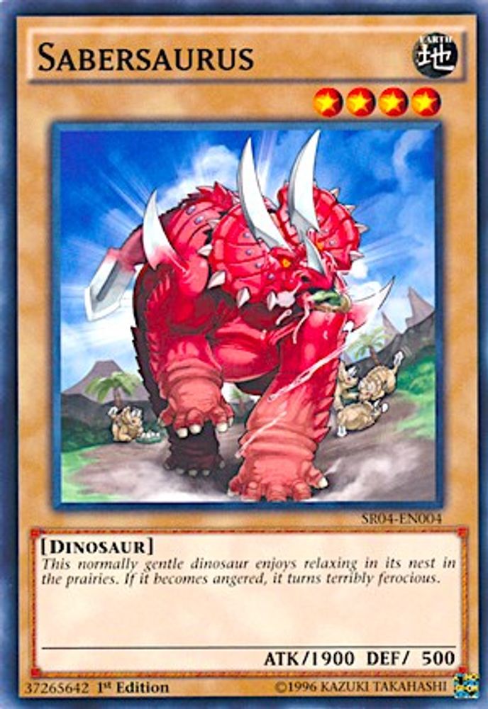 Sabersaurus (SR04-EN004) - Common