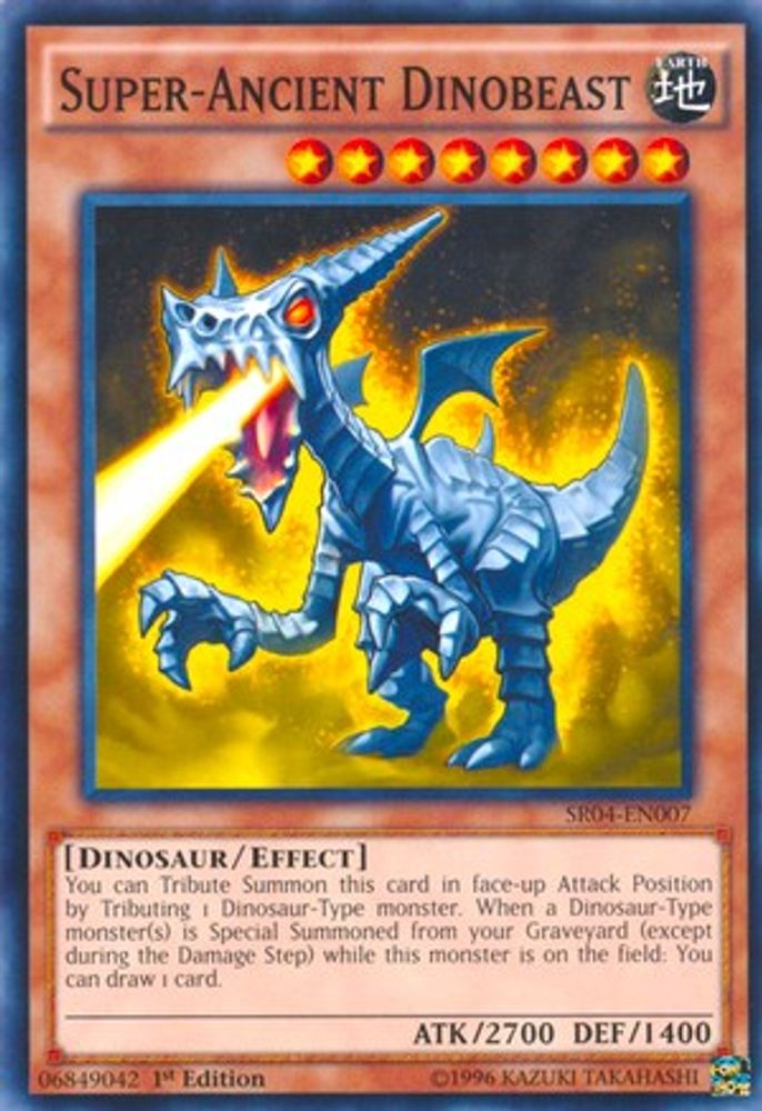 Super-Ancient Dinobeast (SR04-EN007) - Common