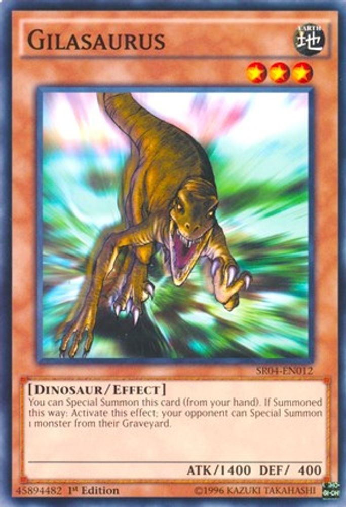 Gilasaurus (SR04-EN012) - Common
