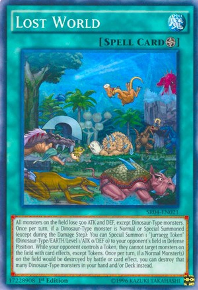 Lost World (SR04-EN021) - Super Rare