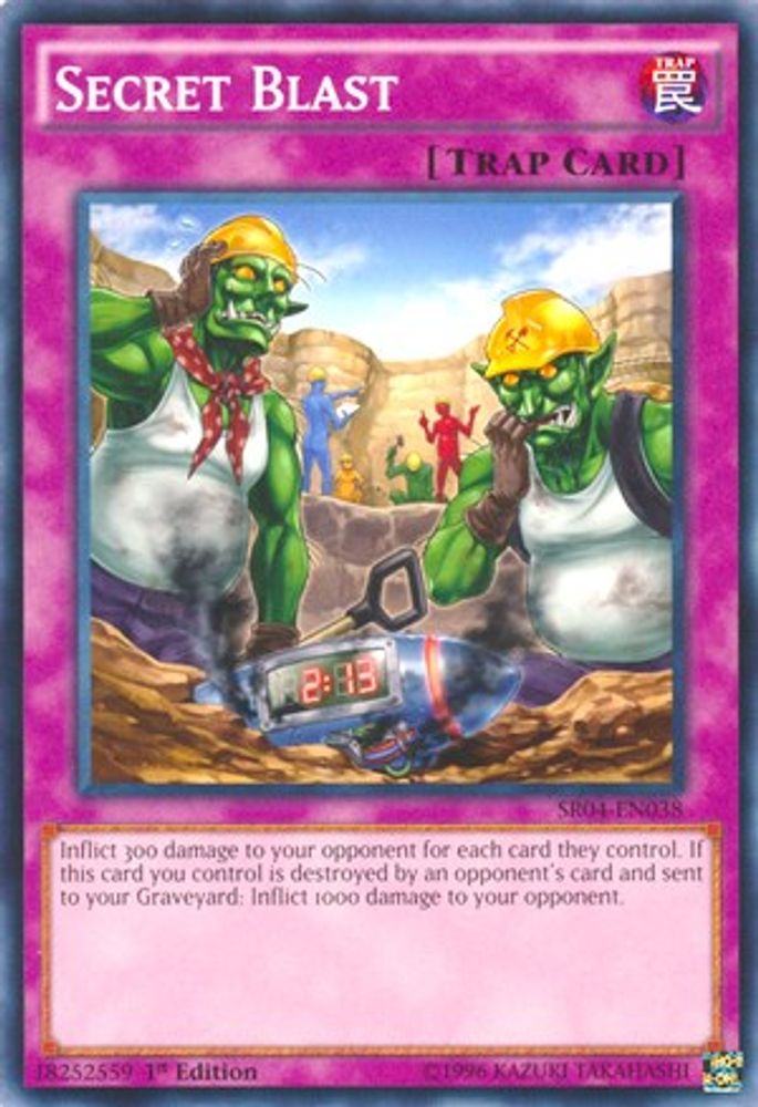 Secret Blast (SR04-EN038) - Common