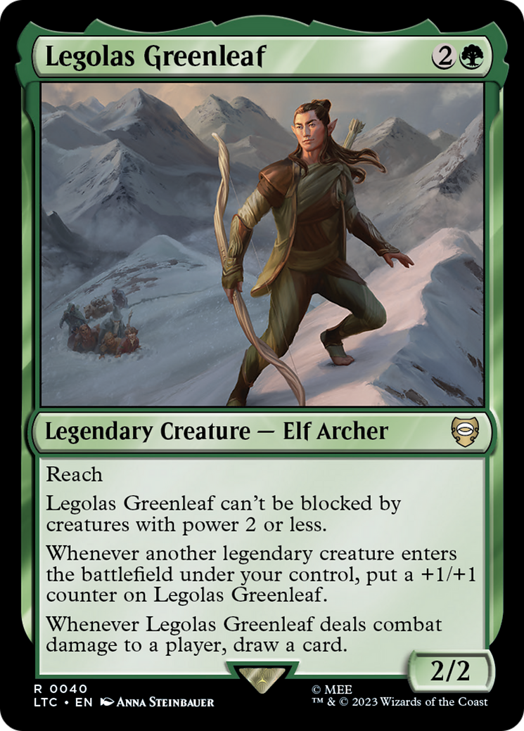 Legolas Greenleaf [Le Seigneur des Anneaux : Les Contes du Commandant de la Terre du Milieu] 