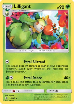 Lilligant 005/145  - Rare