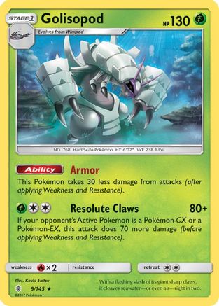 Golisopod  - Holofoil - Holo Rare