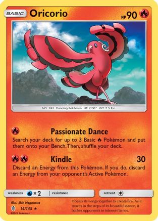 Oricorio (14) (14) 014/145  - Rare