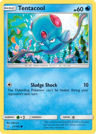 Tentacool 023  - Common