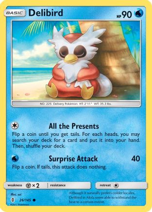 Delibird 026  - Common