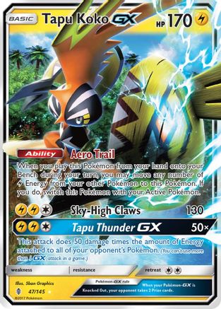 Tapu Koko GX 047  - Holofoil - Ultra Rare