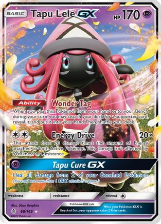 Tapu Lele GX 060  - Holofoil - Ultra Rare