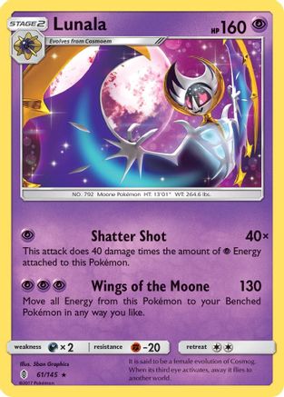 Lunala 061  - Rare