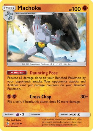 Machoke 064  - Uncommon