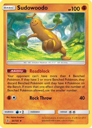Sudowoodo 066  - Uncommon