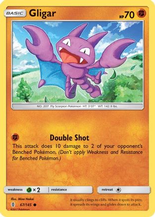 Gligar 067  - Common