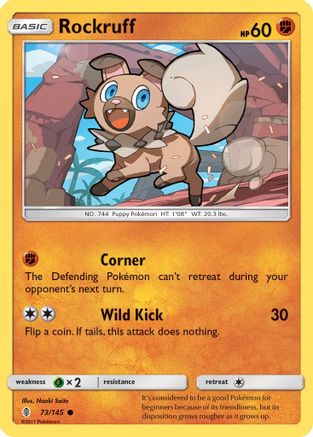 Rockruff 073  - Common