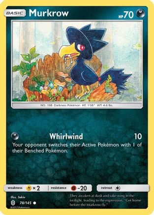 Murkrow 078  - Common