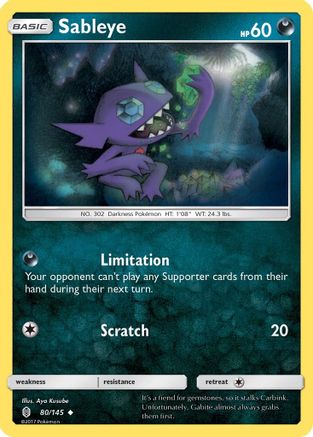 Sableye 080  - Uncommon