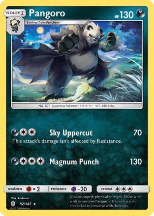 Pangoro 082  - Rare