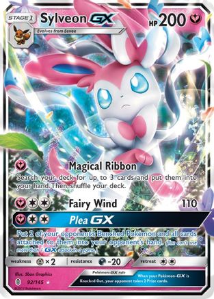 Sylveon GX 092  - Holofoil - Ultra Rare