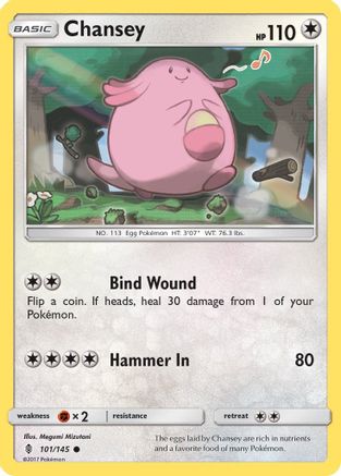 Chansey 101  - Common