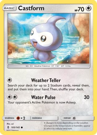 Castform 105  - Common