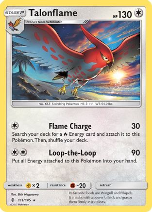 Talonflame (111/145) [Soleil et Lune : Guardians Rising] 