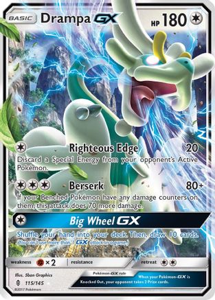 Drampa GX (115/145) [Soleil et Lune : Gardiens Rising] 