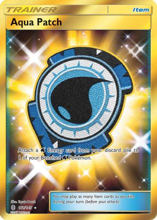 Aqua Patch (Secret)  - Holofoil - Secret Rare
