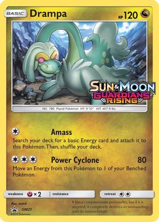 Drampa - SM21 (Prerelease)  - Holofoil - Promo