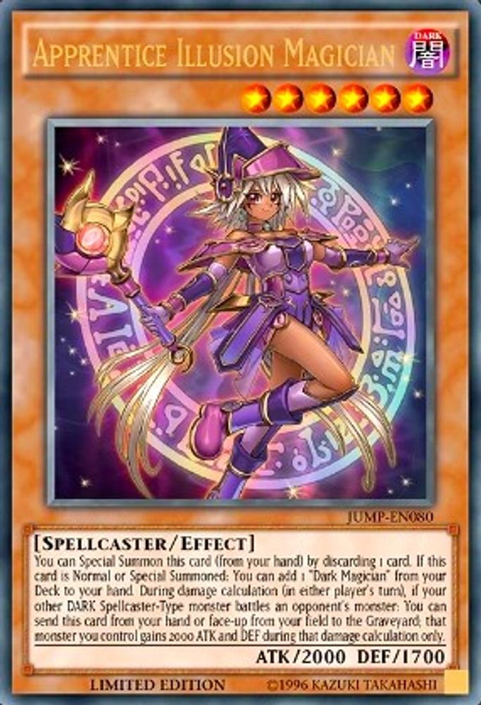 Apprentice Illusion Magician (JUMP-EN080) - Ultra Rare