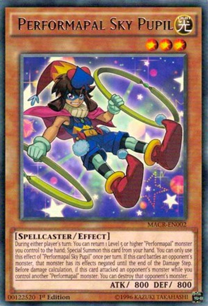 Performapal Sky Pupil (MACR-EN002) - Rare
