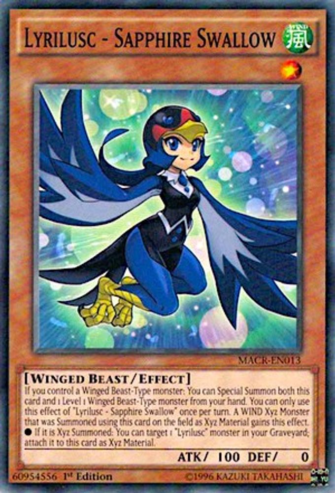 Lyrilusc - Sapphire Swallow (MACR-EN013) - Common
