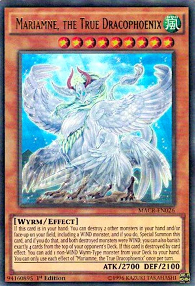 Mariamne, the True Dracophoenix (MACR-EN026) - Ultra Rare