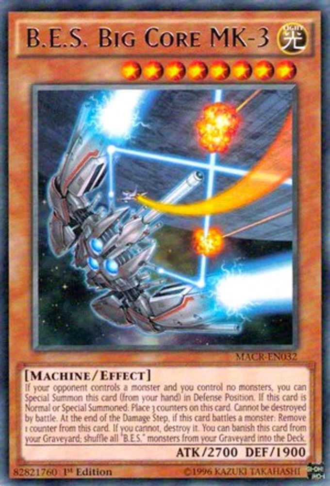 B.E.S. Big Core MK-3 (MACR-EN032) - Rare