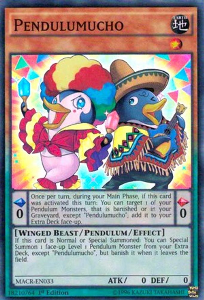 Pendulumucho (MACR-EN033) - Super Rare