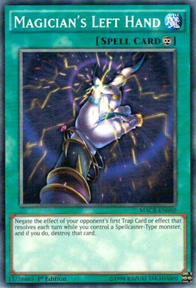 Magician's Left Hand (MACR-EN050) - Common