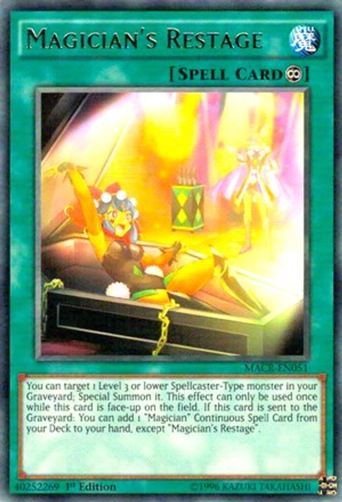 Magician's Restage (MACR-EN051) - Rare